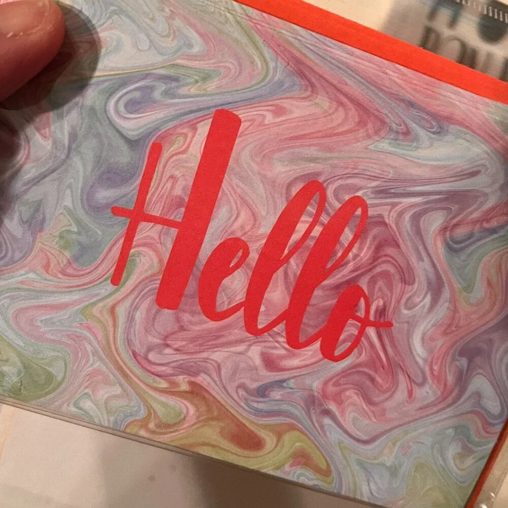 Note Cards - Stationery (Hello‎ 2 boxes and Thinking of You)